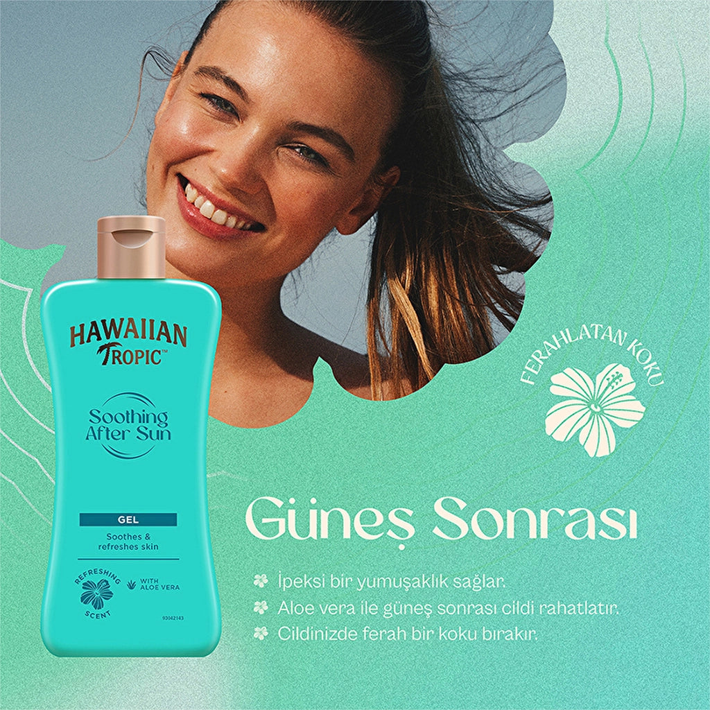 Hawaiian Tropic Soothing After Sun Gel After Sun Refreshing Gel with Aloe Vera 200 ml