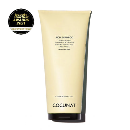 Cocunat Rich Shampoo Strengthening Shampoo for Dry Hair 200 ml