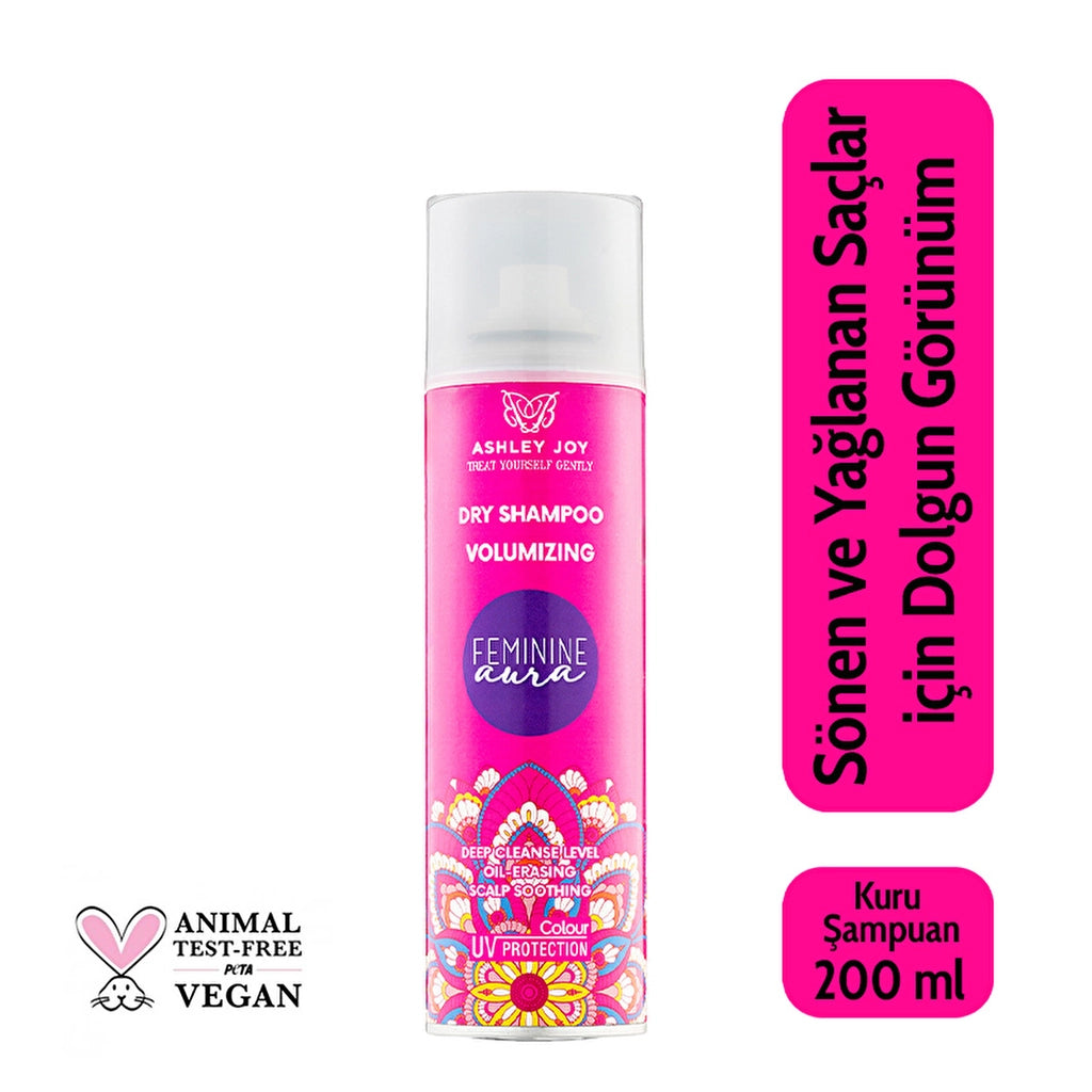 Ashley Joy Feminine Aura Hair Perfume Effective Volume Dry Shampoo 200 ml
