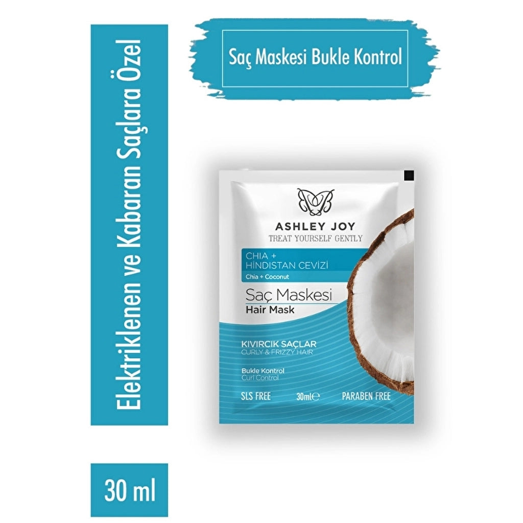 Ashley Joy Hair Mask Frizz Control 30 ml