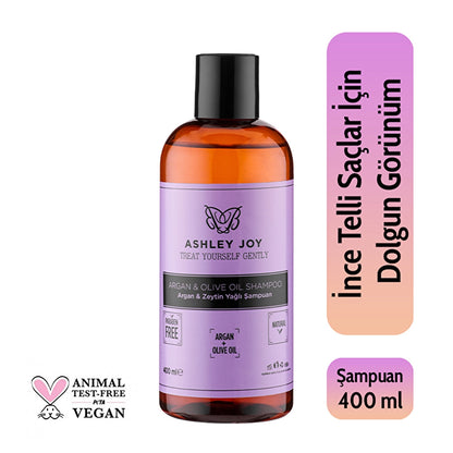 Ashley Joy Argan &amp; Olive Oil Shampoo 400 ml