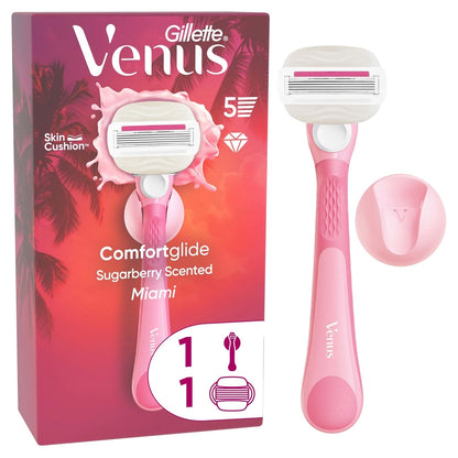 Gillette Venus ComfortGlide Sugarberry Scented Miami Women&