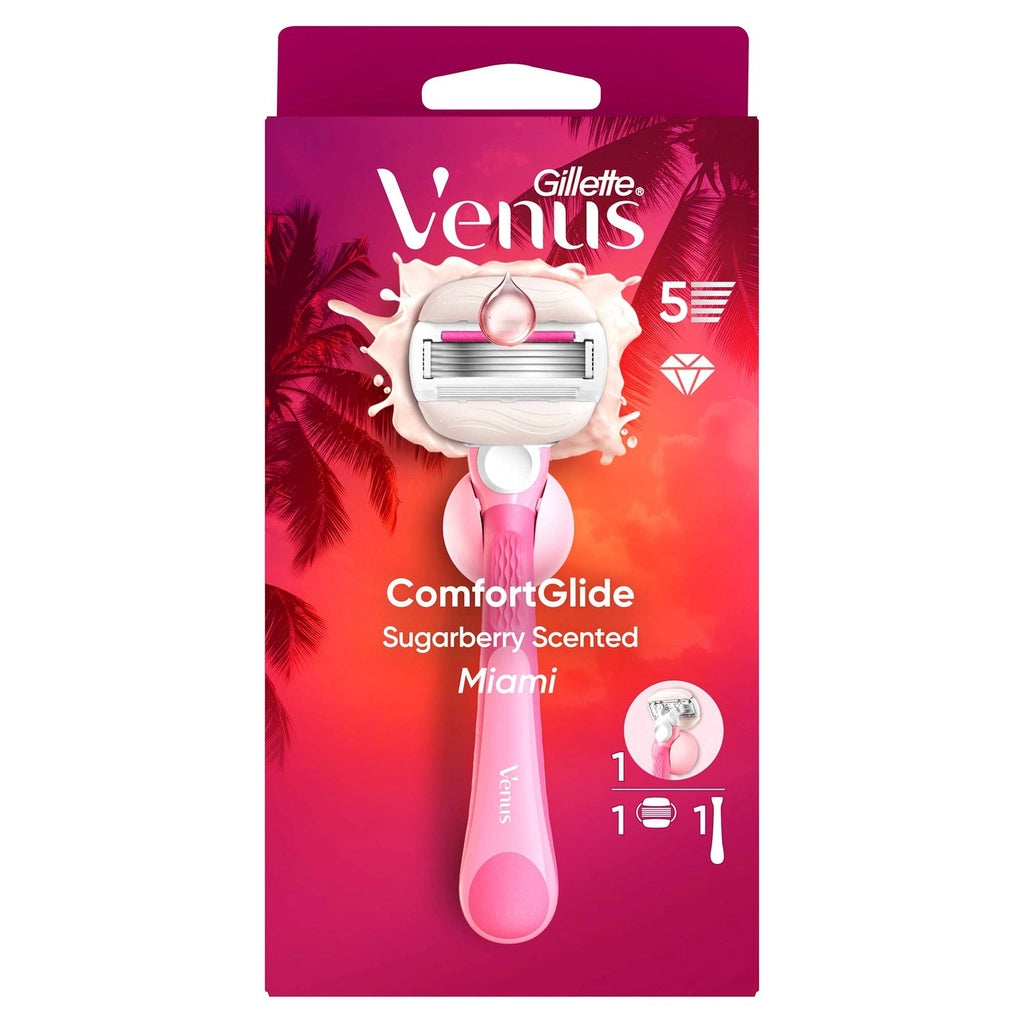 Gillette Venus ComfortGlide Sugarberry Scented Miami Women&