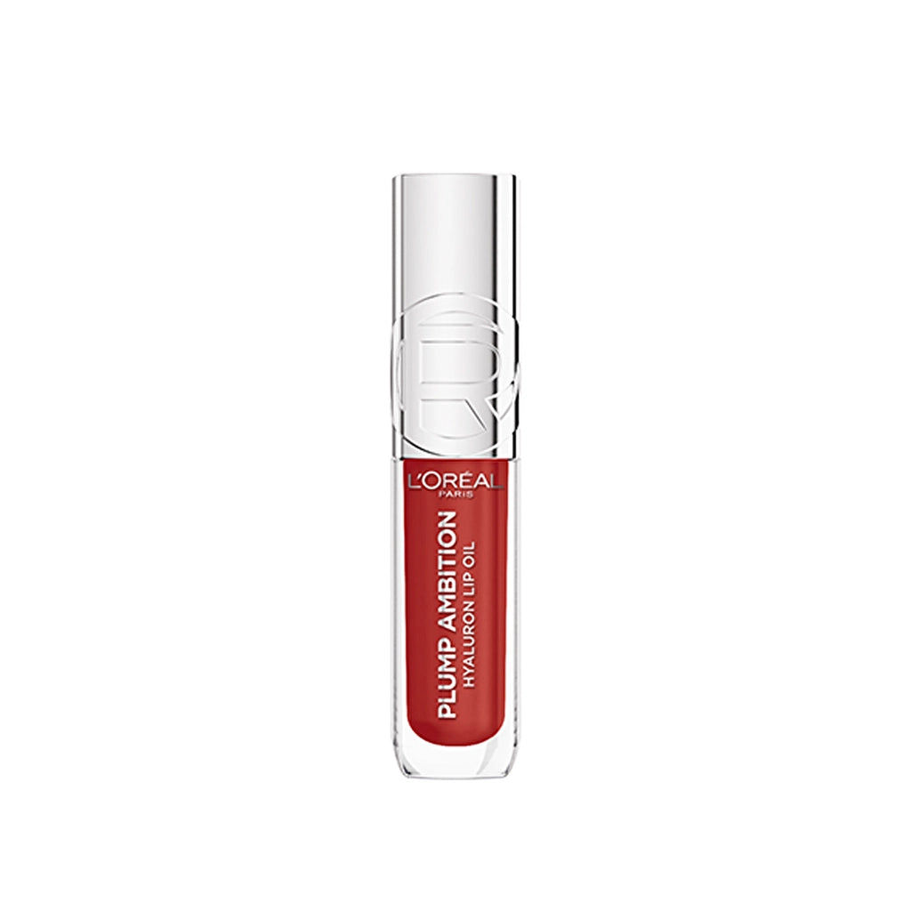 Loreal Paris Plump Ambition Hyaluron Lip Oil Nourishing and Moisturizing Lip Gloss 490 Berry Jolie