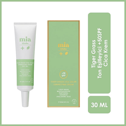 Mia Klinika Tiger Grass Tone Equalizer 50 SPF+ Cica Cream 30 ml