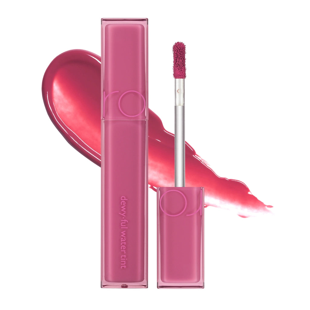 rom&amp;nd Dewy Ful Water Tint Colored Lip Gloss 13 Custard Mauve