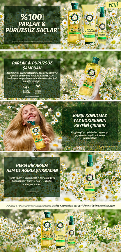 Herbal Essences Bright and Smooth Chamomile Scented All-in-One Non-Weightening Liquid Conditioner 145