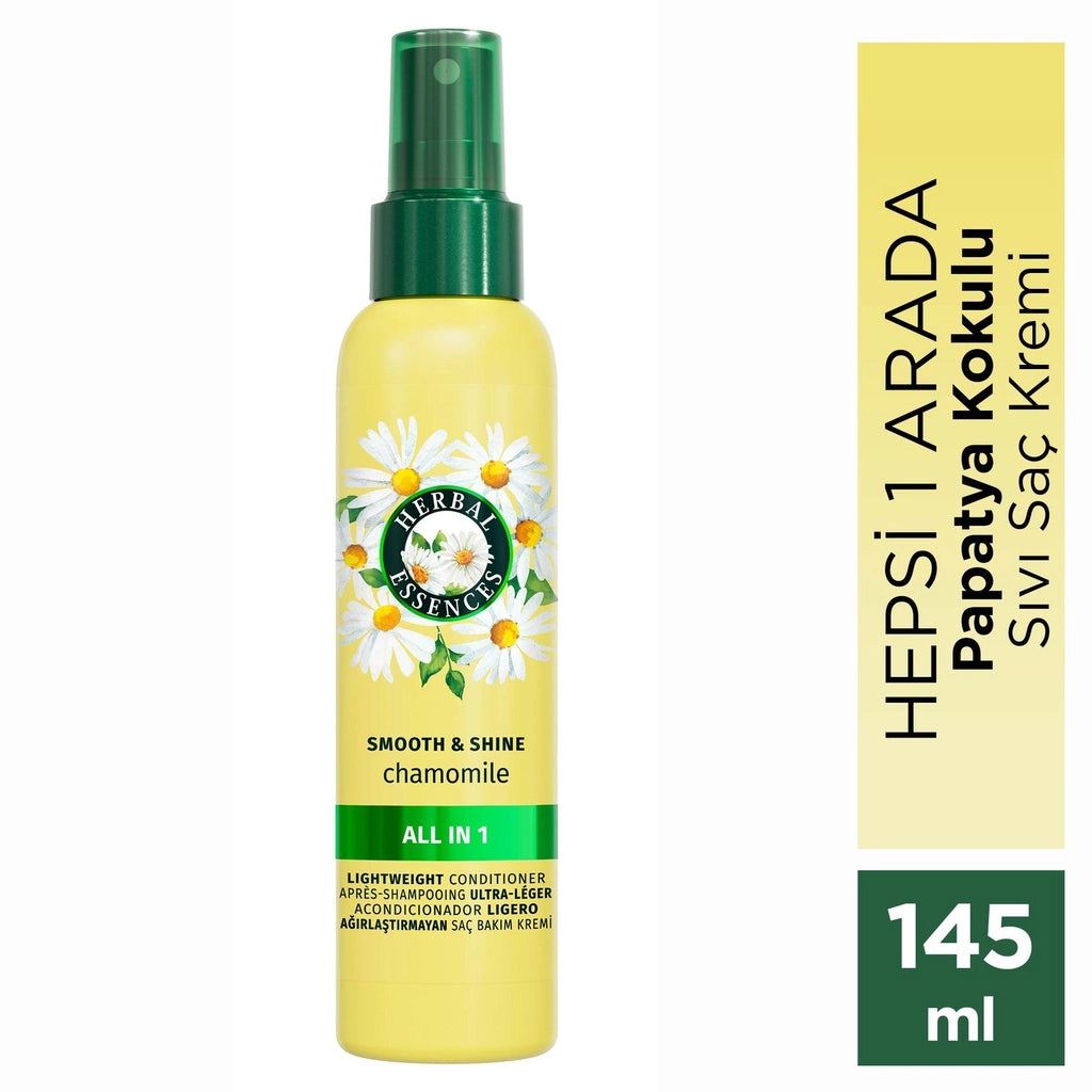 Herbal Essences Bright and Smooth Chamomile Scented All-in-One Non-Weightening Liquid Conditioner 145