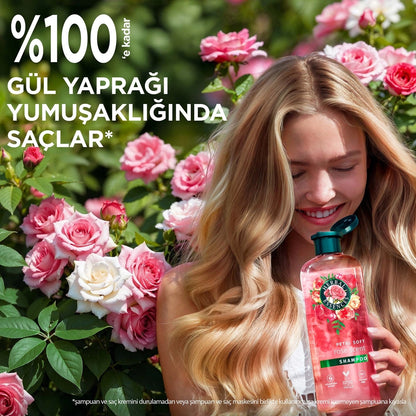 Herbal Essences Velvety Softness Rose Scented All-in-One Non-Heavy Liquid Conditioner 145 m