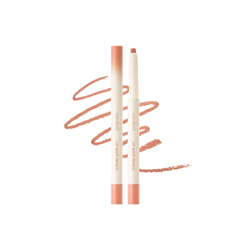 rom&amp;nd Lip Mate Pencil Lip Pencil 01 Tenderly Peach