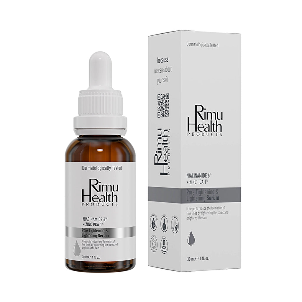 Rimu Health Pore Tightening Anti-Blackhead and Acne Serum 30 ml (Niacinamide 6% + Zinc