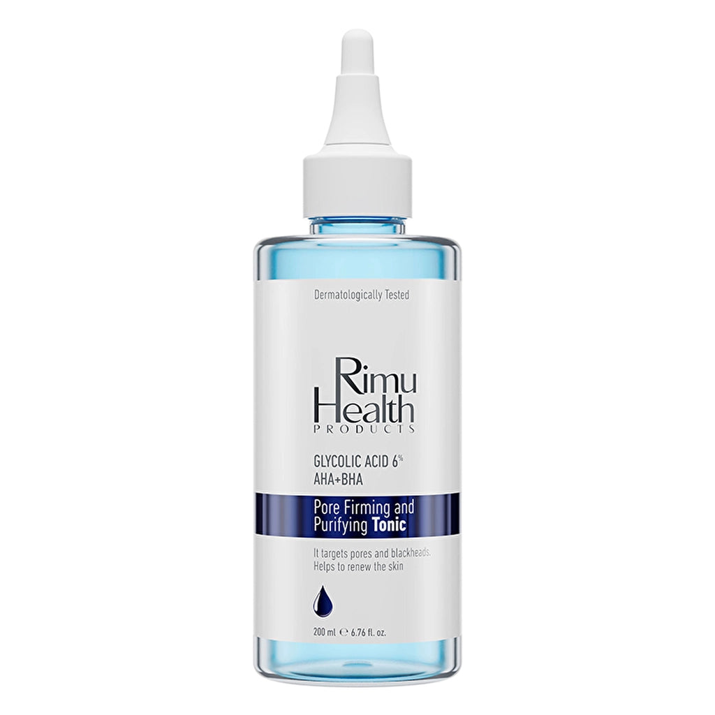 Rimu Health Pore Firming and Purifying Tonic 200 ml (Glycolic Acid 6% AHA BHA)