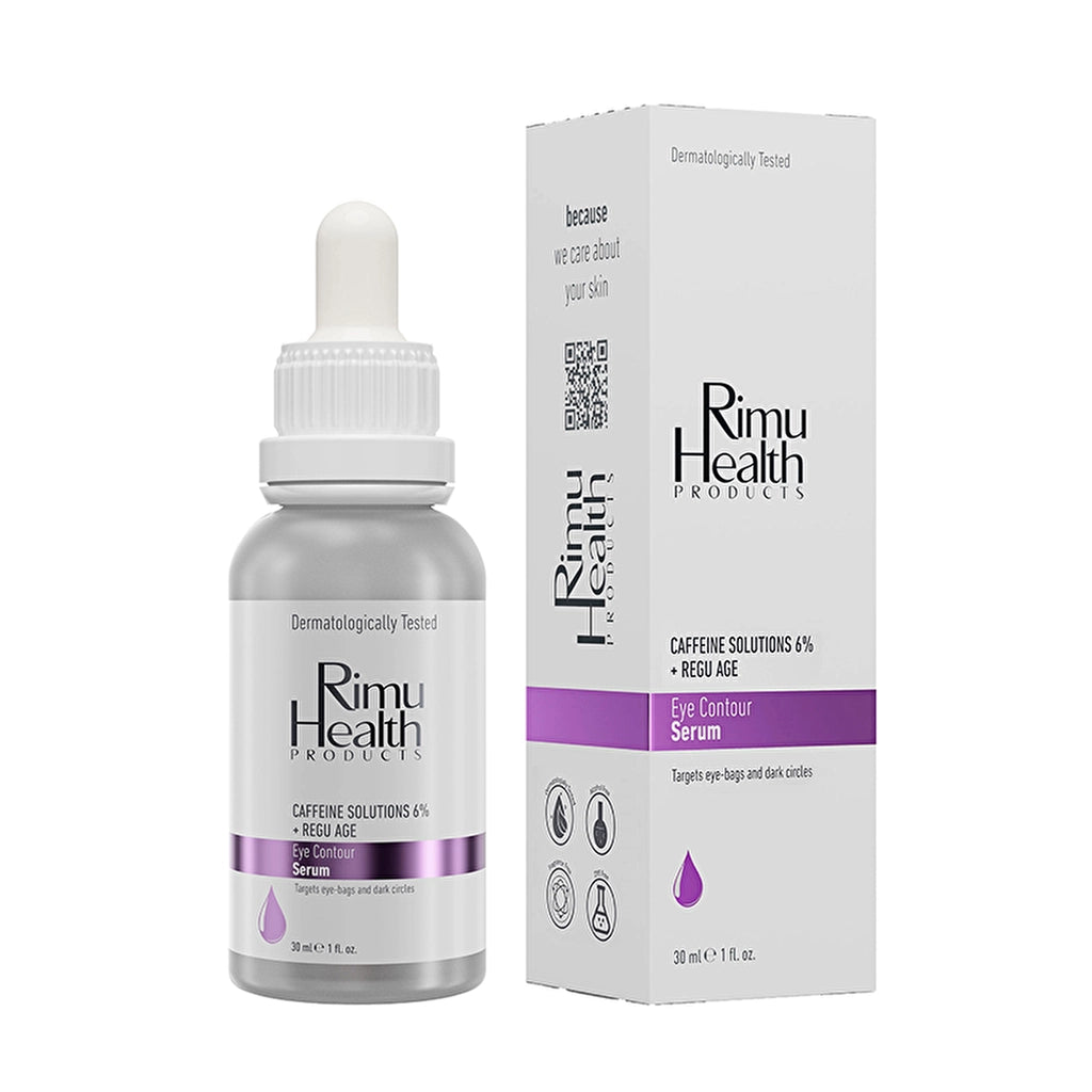 Rimu Health Under-Eye Brightening and Anti-Wrinkle Care Serum 30 ml (Caffeine 6% - Regu Age)