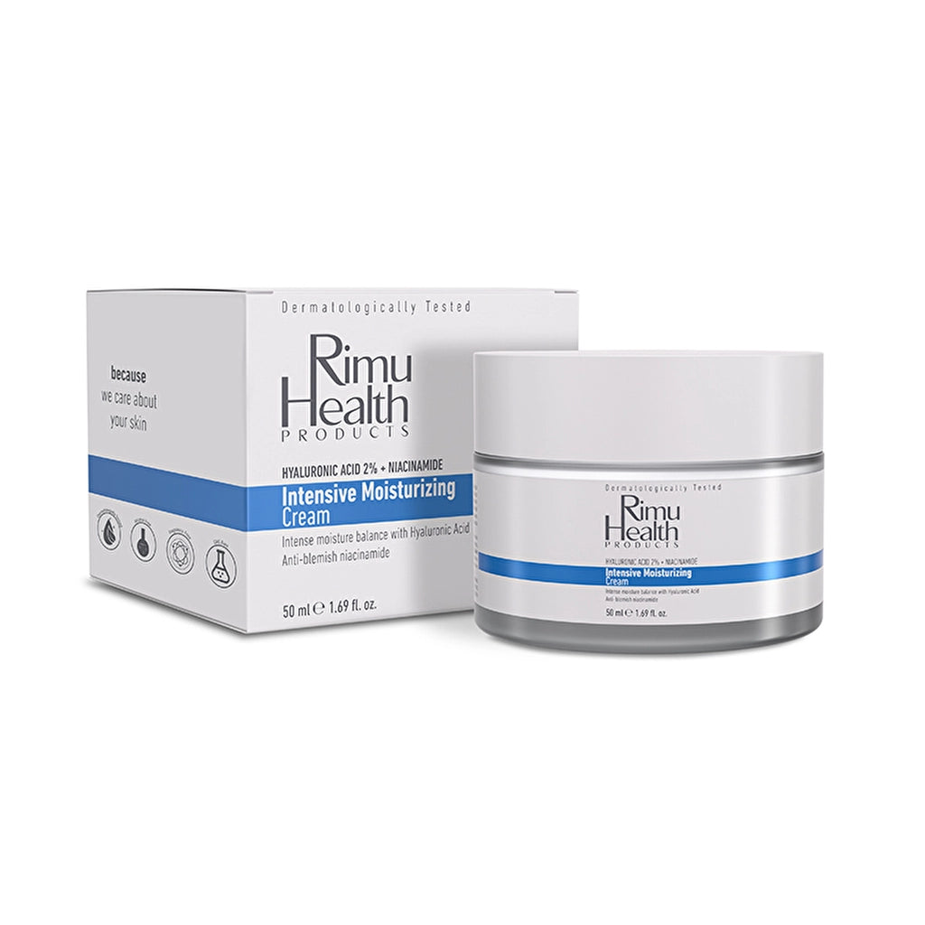 Rimu Health Skin Tone Equalizing and Intensive Moisturizing Face Cream 50 ml (Hyaluronic Acid - Niacinamid