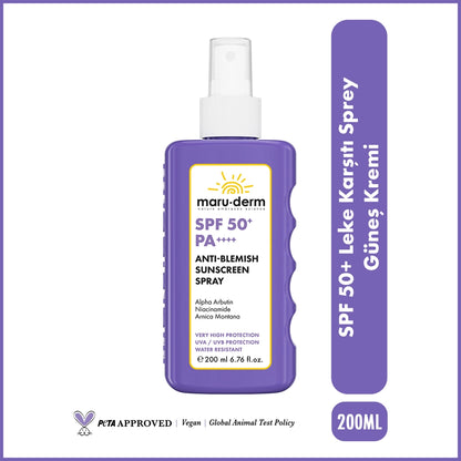 Maruderm 50+SPF Anti-Blemish Body Sun Spray 200 ml