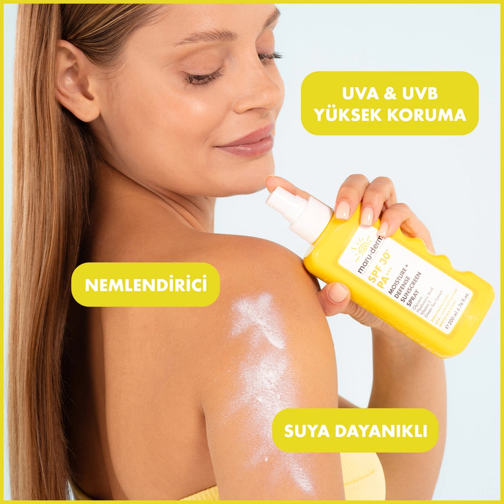Maruderm SPF 30+ Moisturizing and Protective Spray Sunscreen 200 ml