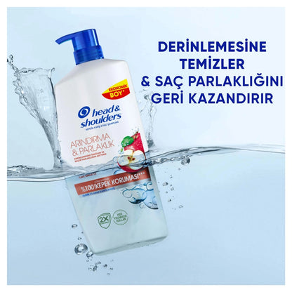 Head &amp; Shoulders Purification and Shine Apple Cider Vinegar Shampoo 800 ml