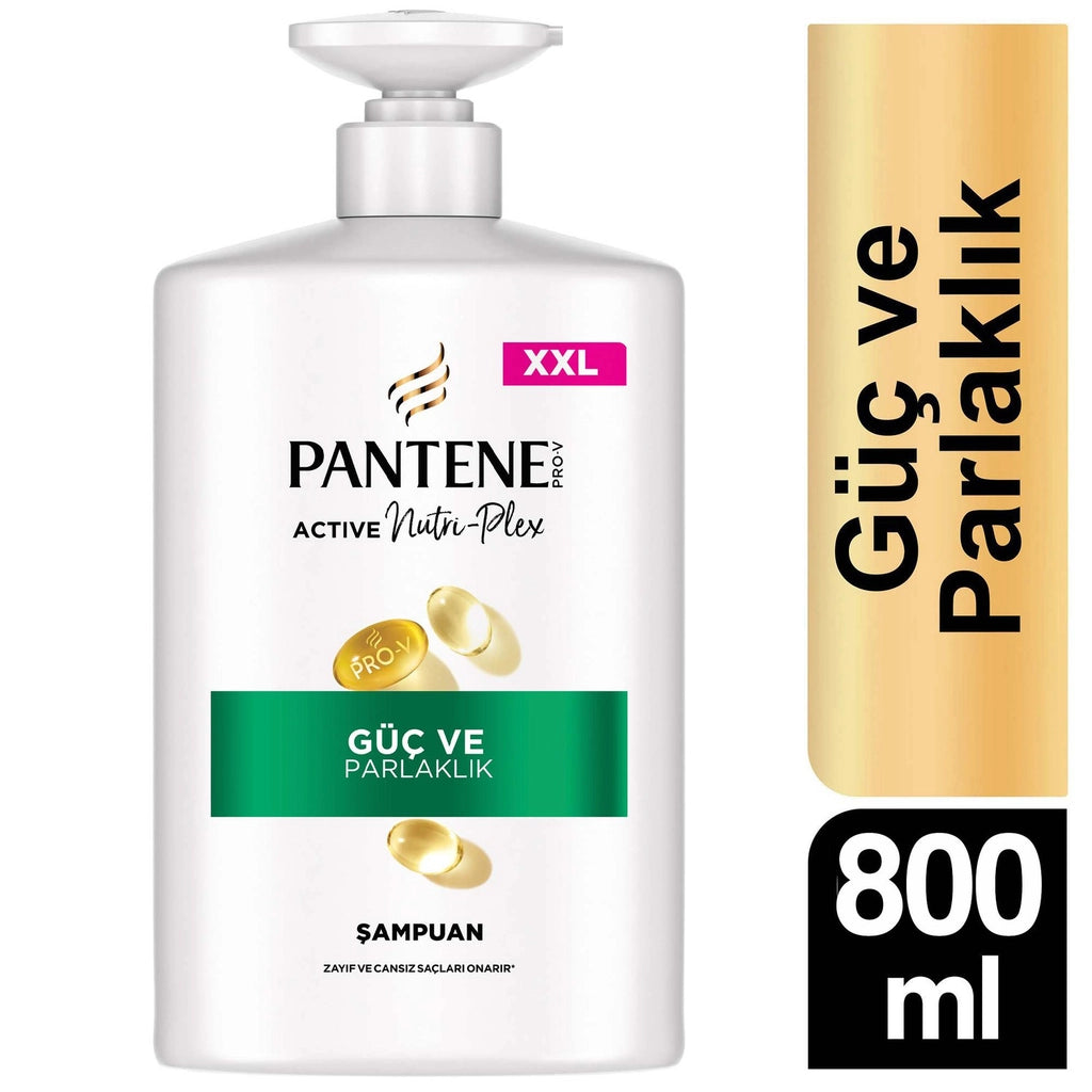 Pantene Power and Shine Shampoo 800 ml