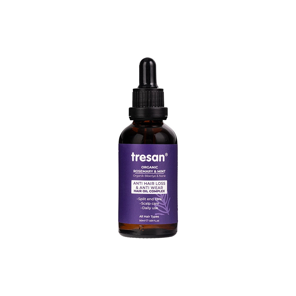 Tresan Organic Rosemary &amp; Mint Anti-Hair Care Oil Complex 50 ml