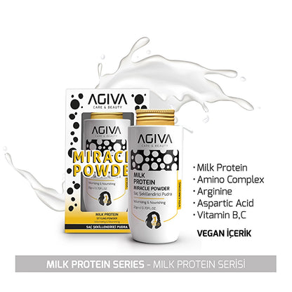 Agiva Milk Protein Miracle Hair Powder 20 gr