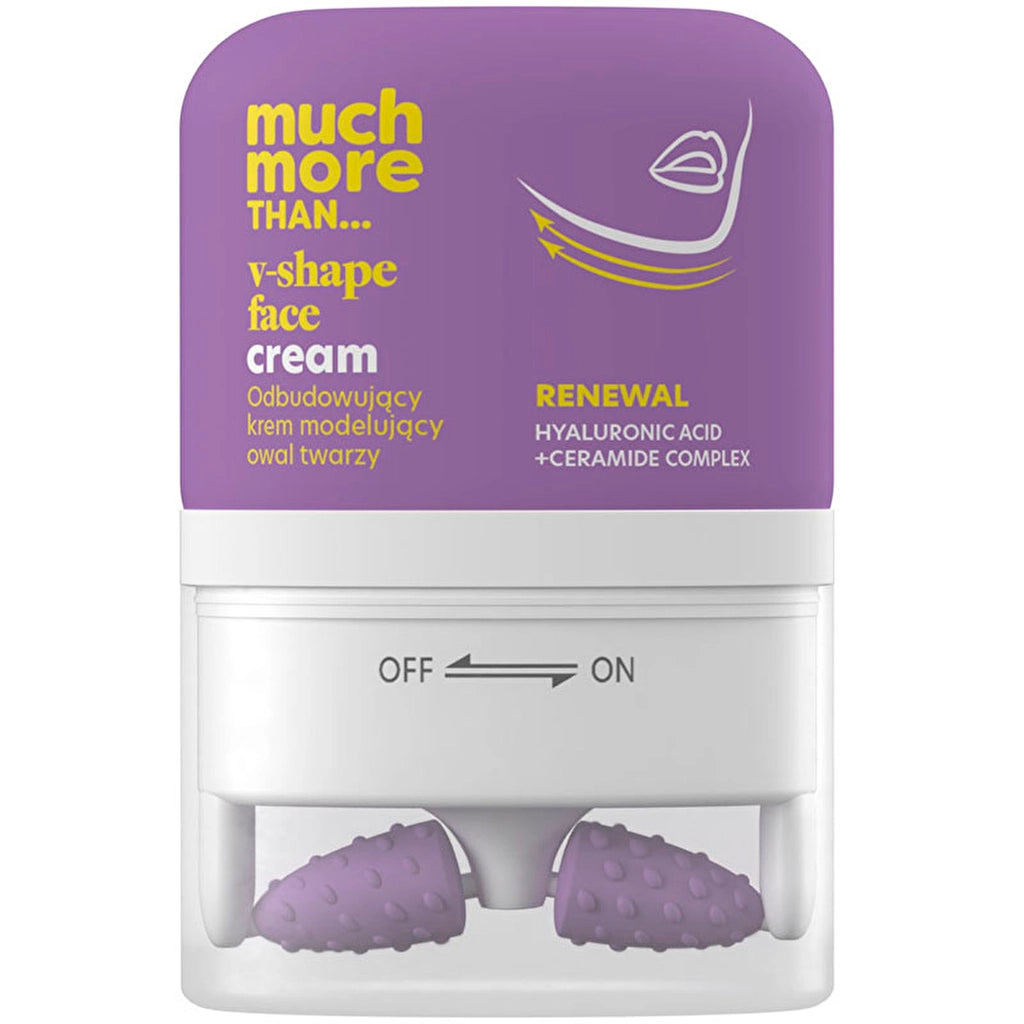 Much More Than Face Cream with Hyaluronic Acid and Ceramide Applicator 50 ml