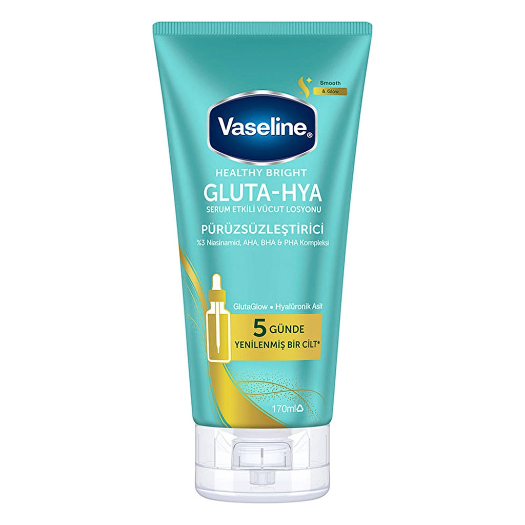 Vaseline Gluta-Hya Serum Effective Body Lotion Smoothing 170 ml
