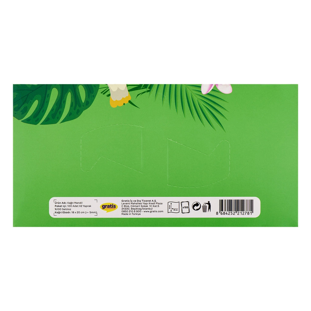 Benri Facial Tissue Box 100s