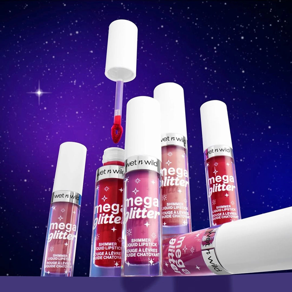 wet n wild Mega Glitter Shimmer Liquid Lipstick Hear Me Out