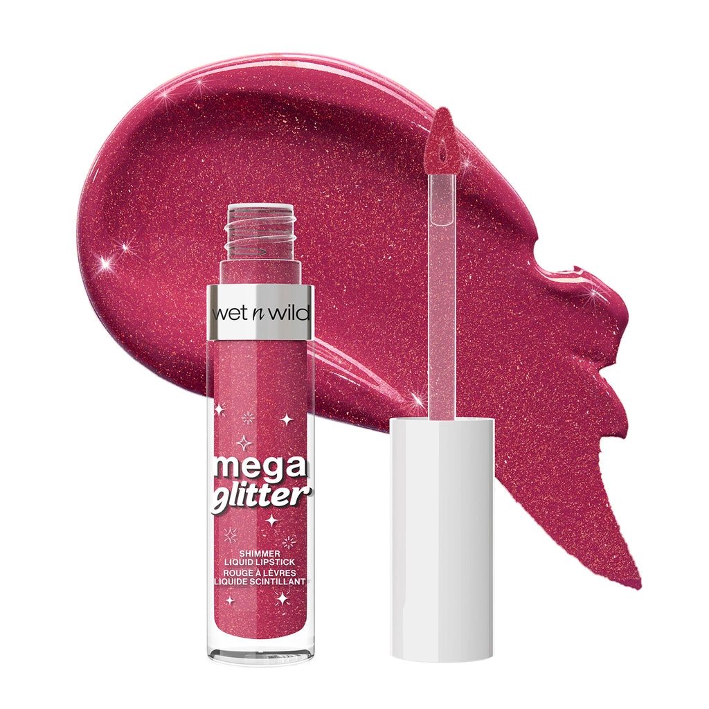 wet n wild Mega Glitter Shimmer Liquid Lipstick Hear Me Out