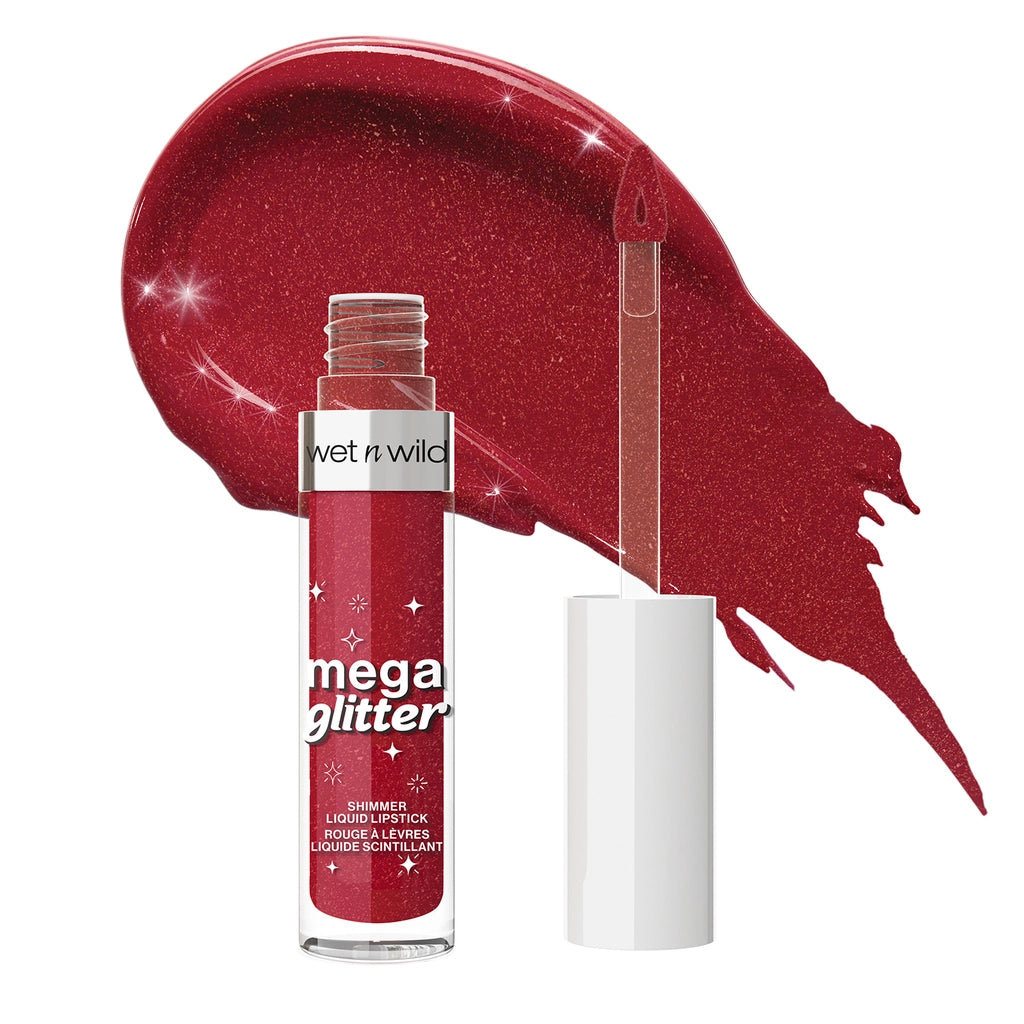 wet n wild Mega Glitter Shimmer Liquid Lipstick Hear Me Out