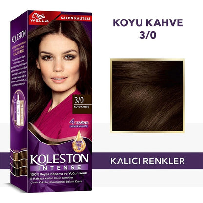 Wella Koleston Intense Hair Dye 8/0 Light Auburn