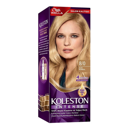 Wella Koleston Intense Hair Dye 8/0 Light Auburn