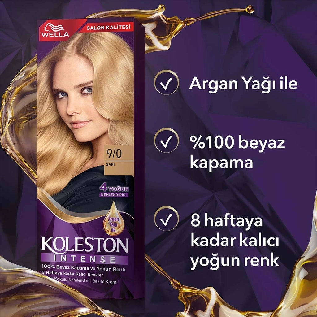 Wella Koleston Intense Hair Dye 9/0 Yellow