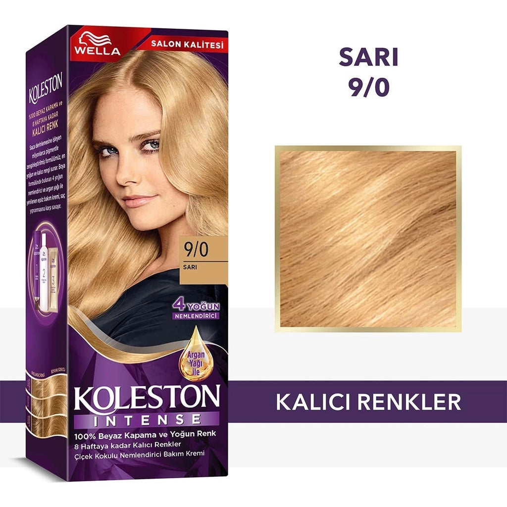 Wella Koleston Intense Hair Dye 9/0 Yellow