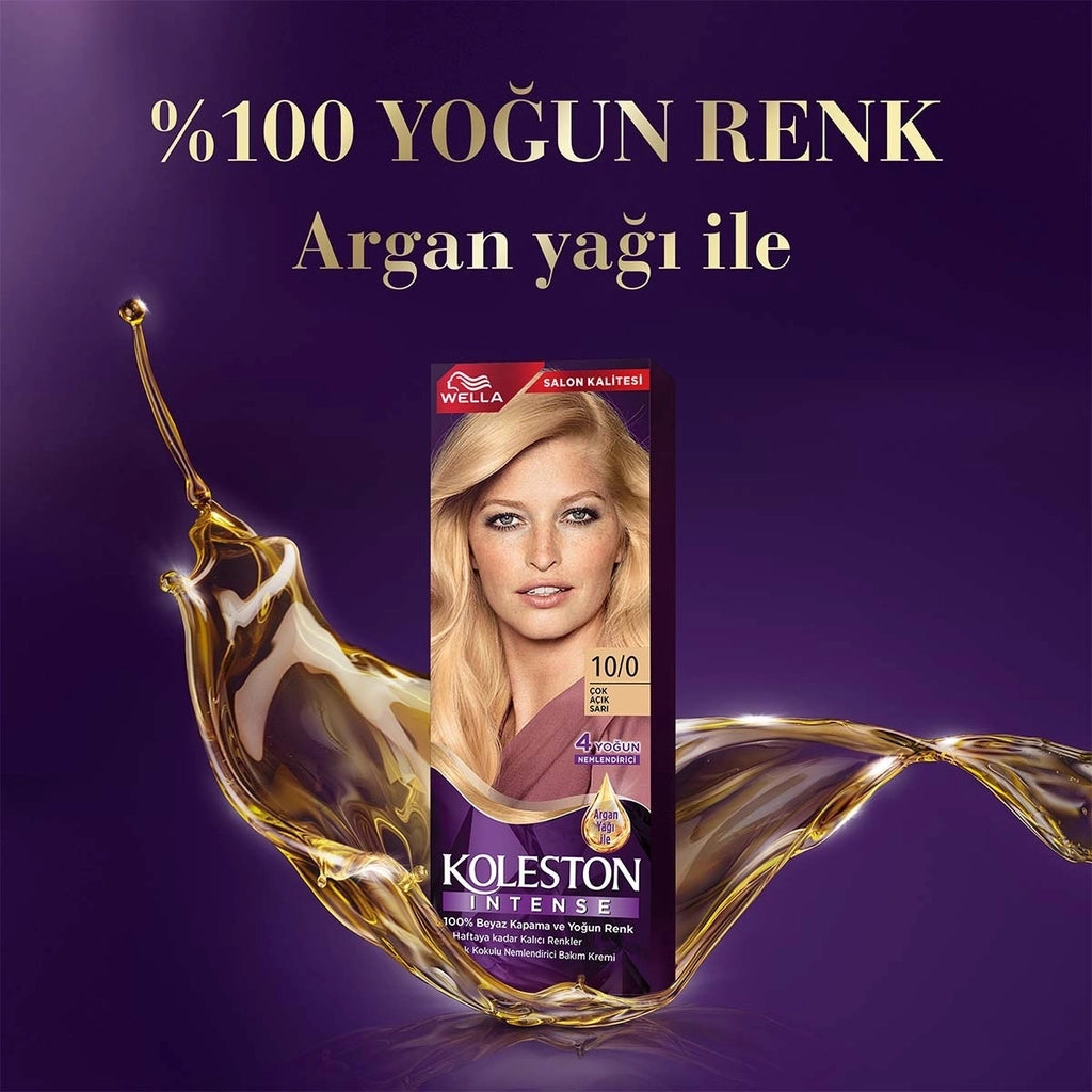 Wella Koleston Intense Hair Dye 10/0 Very Light Blonde