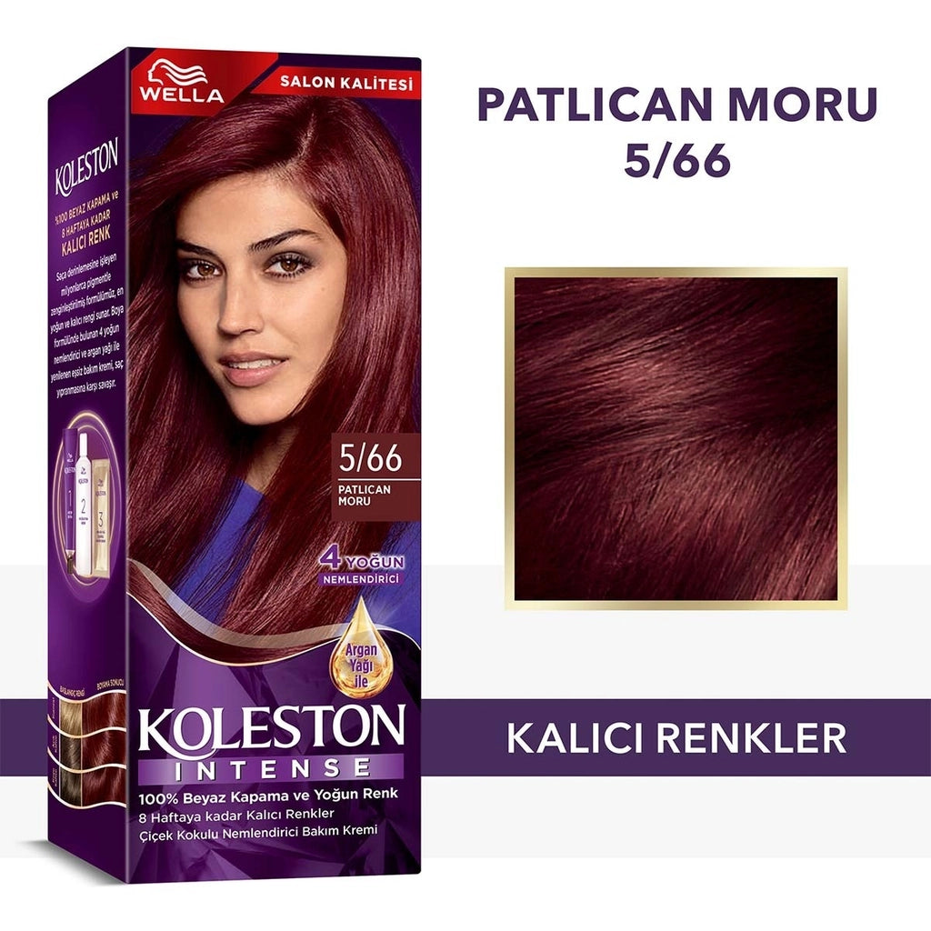 Wella Koleston Intense Hair Dye 5/66 Eggplant Purple