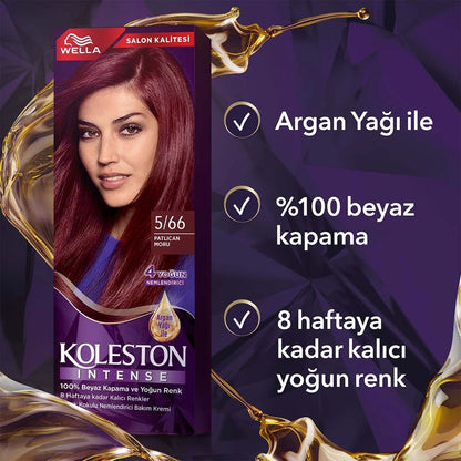 Wella Koleston Intense Hair Dye 5/66 Eggplant Purple