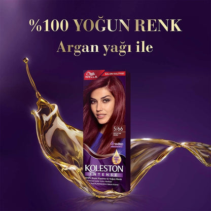 Wella Koleston Intense Hair Dye 5/66 Eggplant Purple
