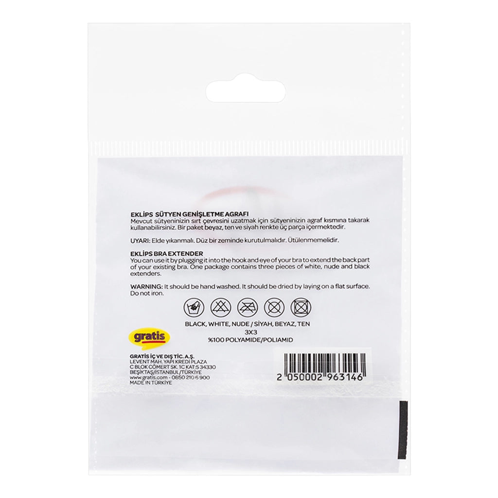 Eklips Bra Extension Hook 3 x 3