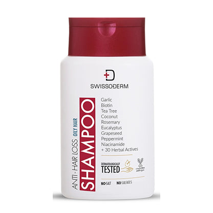 Swissoderm Anti-Hall Shampoo For Oily Hair 300 ml
