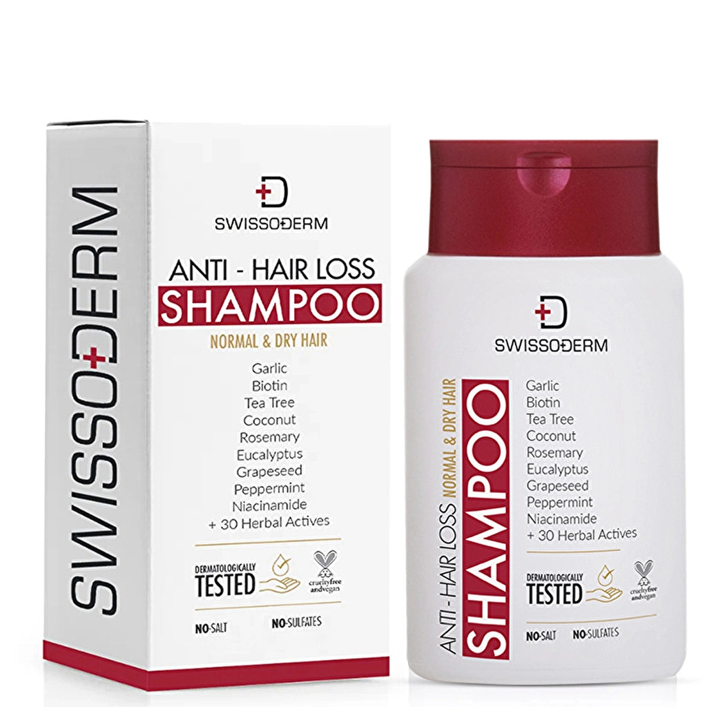 Swissoderm Anti-Hall Shampoo For Normal and Dry Hair 300 ml