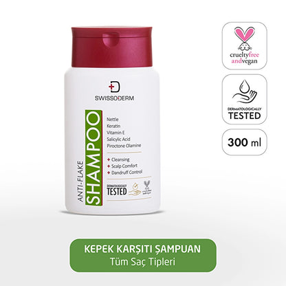 Swissoderm Anti-Dandruff Shampoo 300 ml