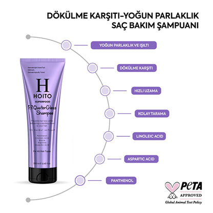 Hoito Superfood Anti-Hall, Intense Shine and Fast Growth Hair Care Shampoo 250 ml