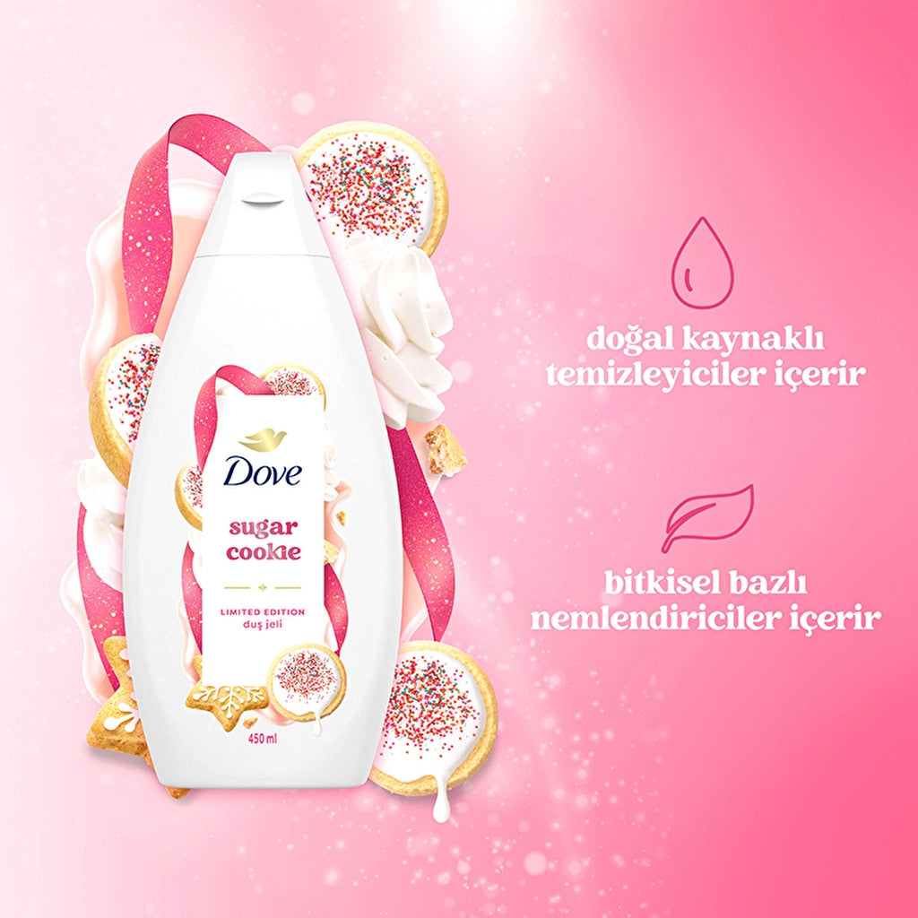 Dove Sugar Cookie Shower Gel 450 ml