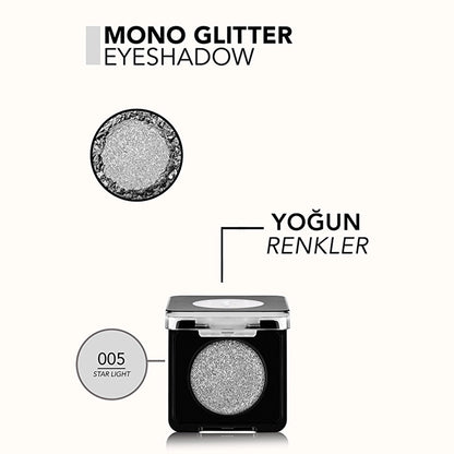 Flormar Mono Intense Color Metallic Single Eye Shadow 004 Fireball