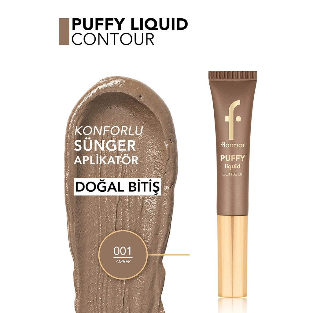 Flormar Puffy Liquid Liquid Contour 001 Amber