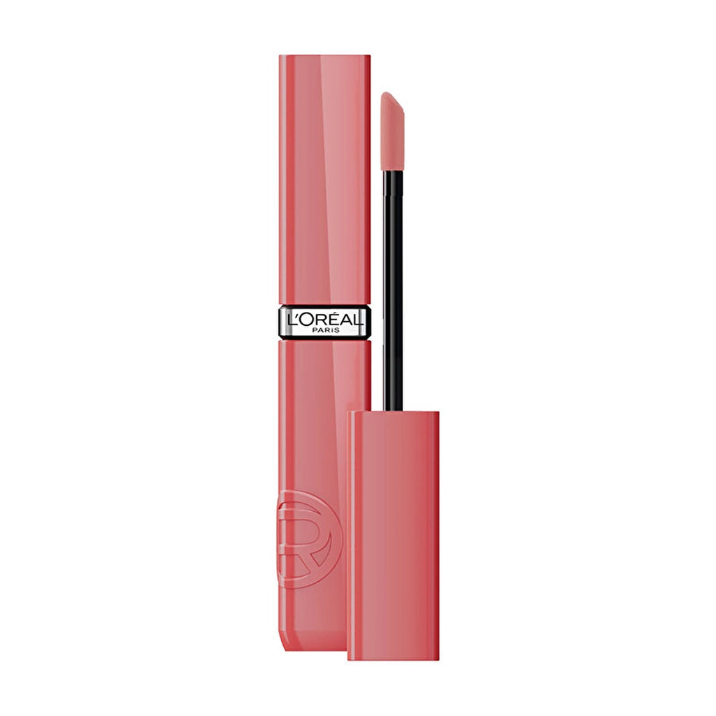 Loreal Paris Infaillible Laque Resistance Liquid Shiny Lipstick 600 Le Nu Rose