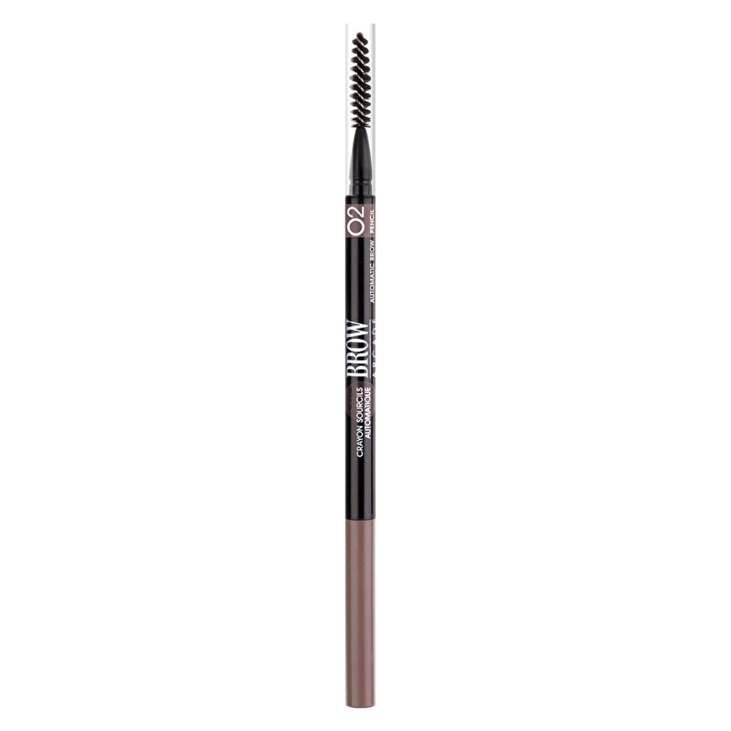 Vivienne Sabo Brow Arcade Automatic Eyebrow Pencil 02 Chocolate Brown - Precise Micro-Strokes &amp; All-Day