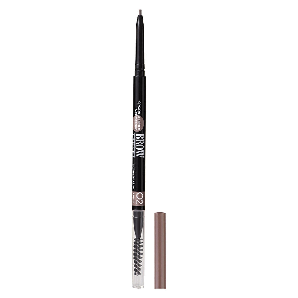 Vivienne Sabo Brow Arcade Automatic Eyebrow Pencil 02 Chocolate Brown - Precise Micro-Strokes &amp; All-Day