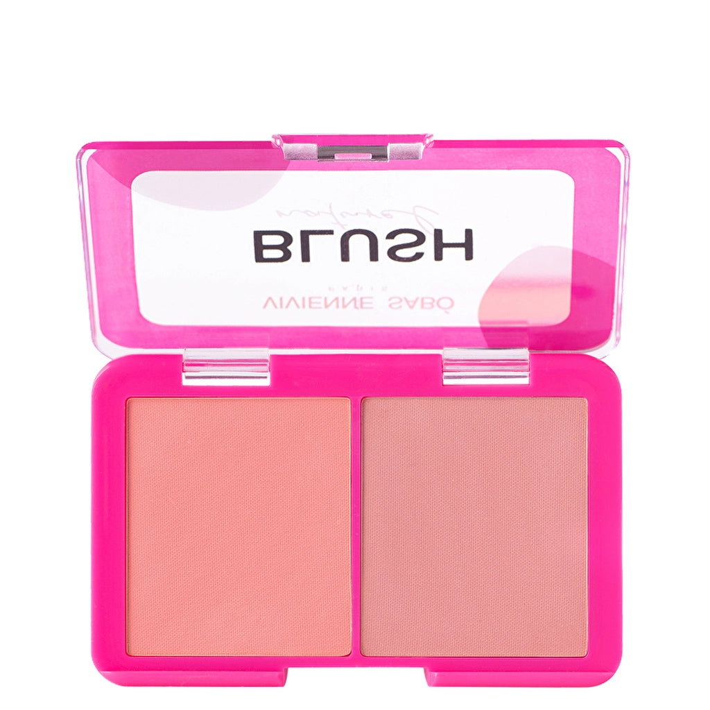 Vivienne Sabo Blush Palette Natural Blush 01 Soft Rose - Silky Texture &amp; Natural Radiant Finish